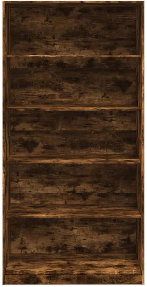 Drabužių spinta, dūminio ąžuolo, 100x50x200cm, apdirbta mediena