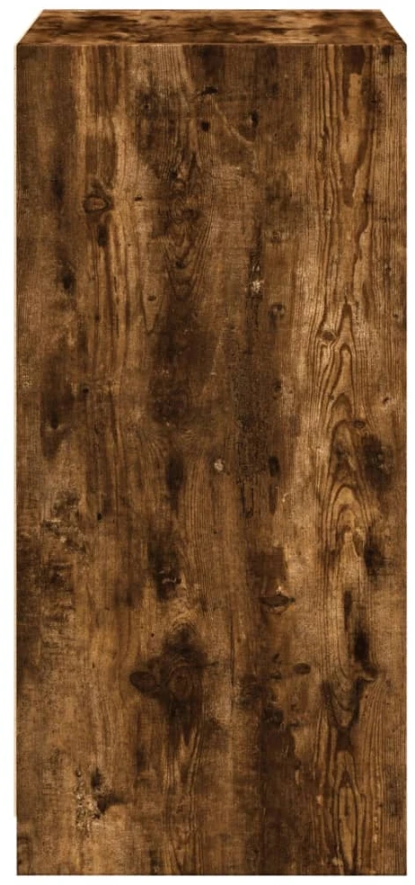 Drabužių spinta, dūminio ąžuolo, 48x41x102cm, apdirbta mediena