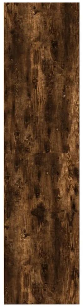 Drabužių spinta, dūminio ąžuolo, 80x50x200cm, apdirbta mediena