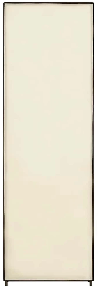 Drabužių spinta, kreminės sp., 87x49x159cm, audinys