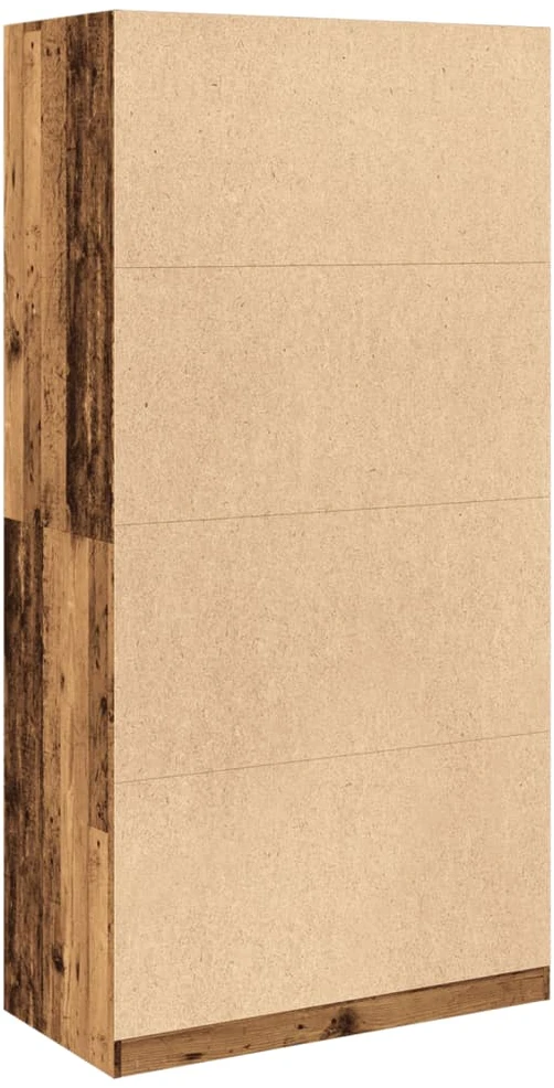 Drabužių spinta, sendintos medienos, 100x50x200cm, MDP