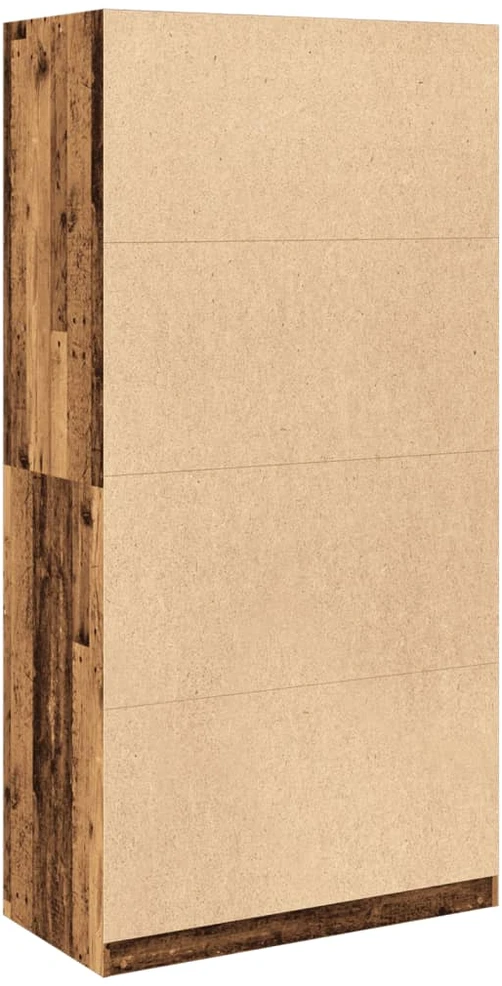 Drabužių spinta, sendintos medienos, 100x50x200cm, MDP