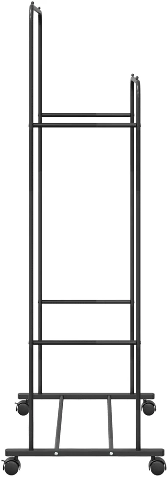 Drabužių stovas Juoda 80 x 53 x 156 cm