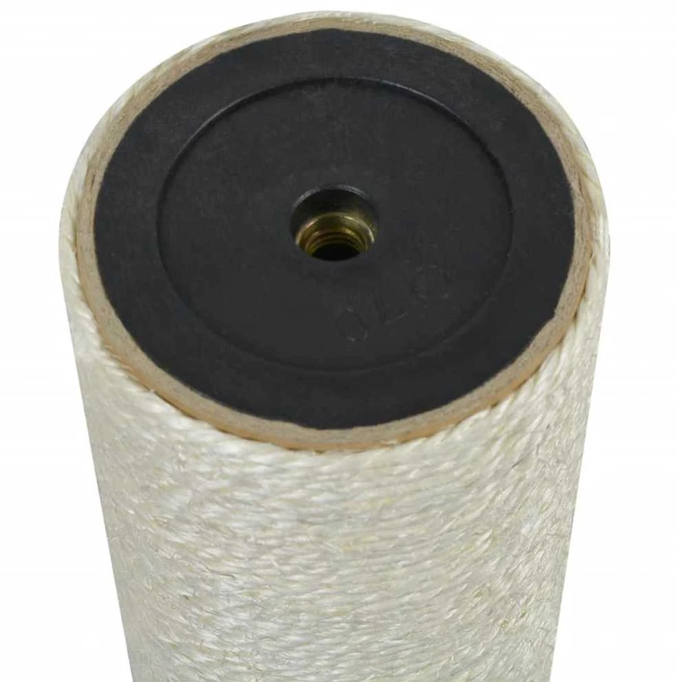 Draskyklė katėms, stovas, 8x40 cm, 10 mm, smėlio spalvos