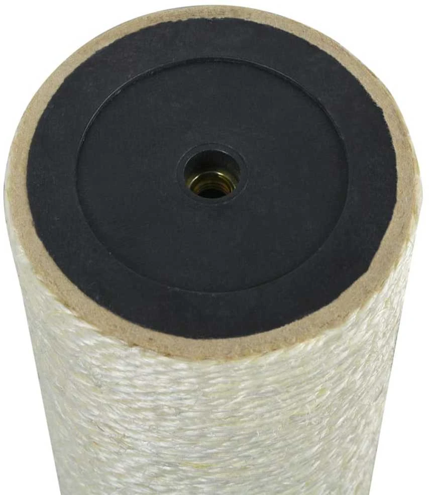Draskyklė katėms, stovas, 8x60 cm, 8 mm, smėlio spalvos