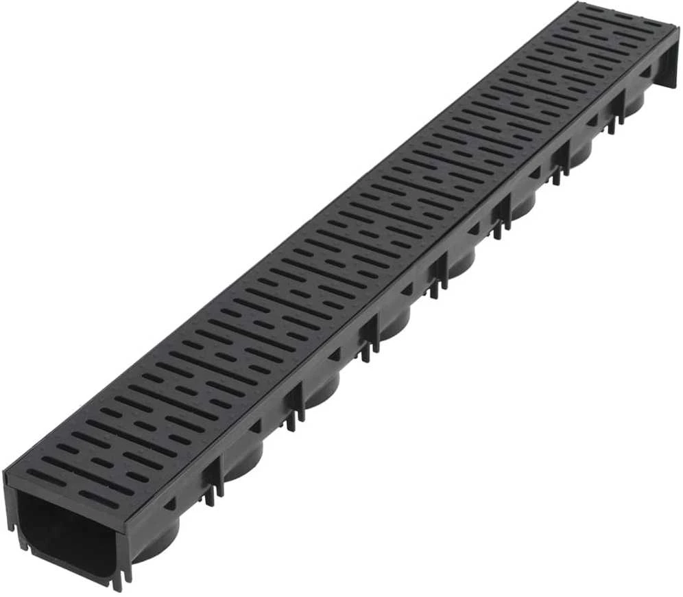 Drenažo latakai, 2 m, plastikas