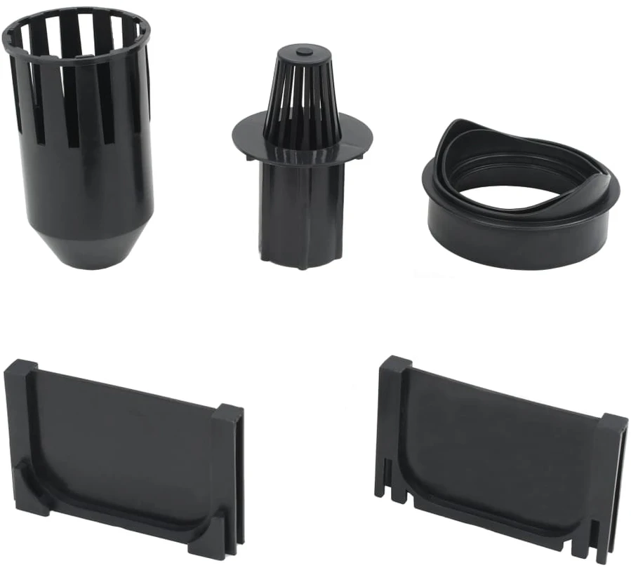 Drenažo latakai, 6vnt., plastikas, 6m