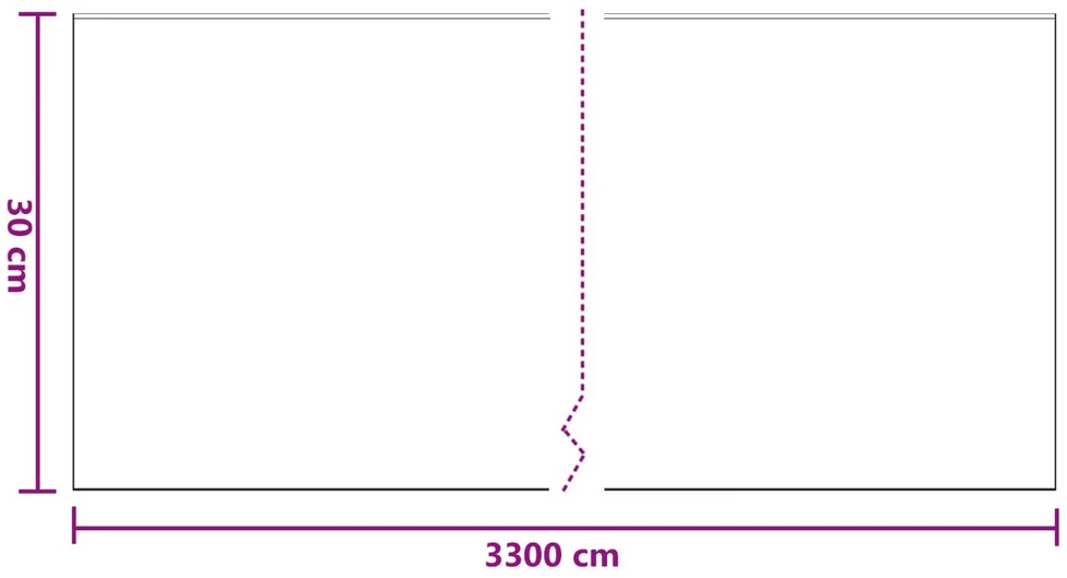 Dulkių lapas su klijuojama juosta 12 vnt. Skaidrus 30 x 3300 cm