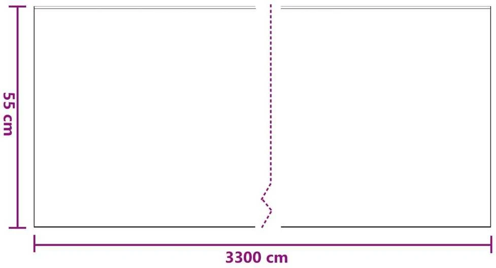 Dulkių lapas su lipnia juosta 12 vnt. Skaidrus 55 x 3300 cm