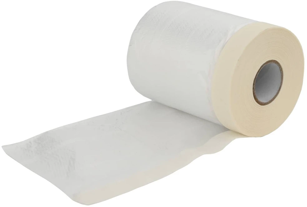 Dulkių lapas su lipnia juosta 6 vnt. Skaidrus 30 x 3300 cm HDPE