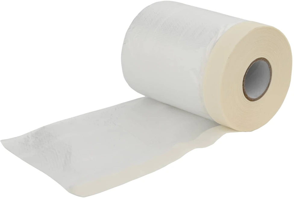 Dulkių lapas su lipnia juosta 6 vnt. Skaidrus 30 x 3300 cm HDPE