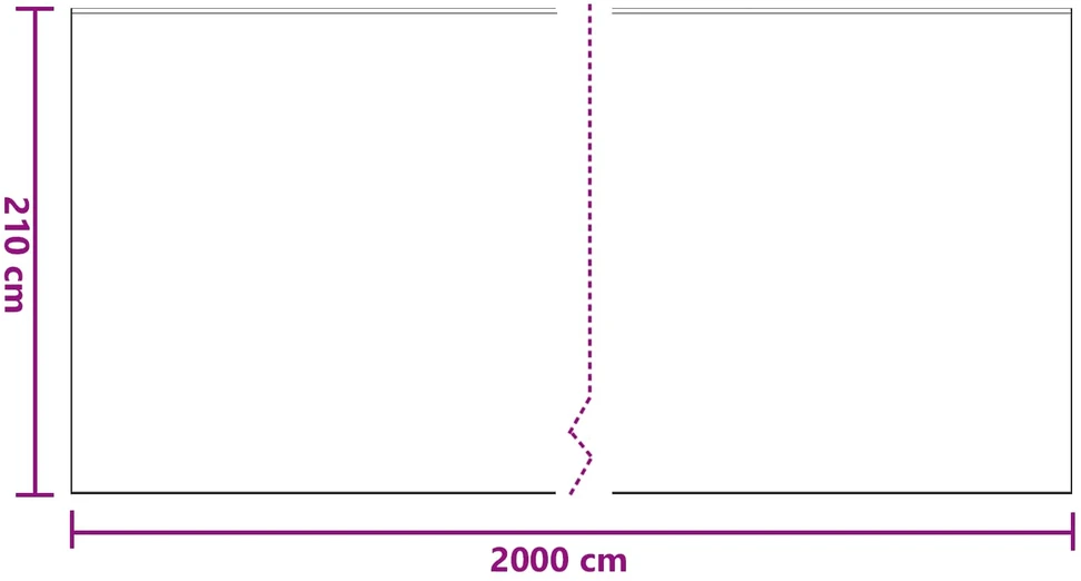 Dulkių lapas su lipnia juosta 6 vnt. Skaidrus 210 x 2000 cm
