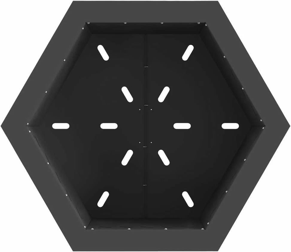Be dūmų ugnies dubuo Atmosferos poveikiui atsparus plienas