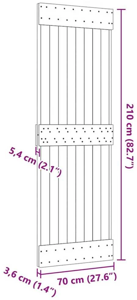 Duris NARVIK 70 x 210 cm Natūrali