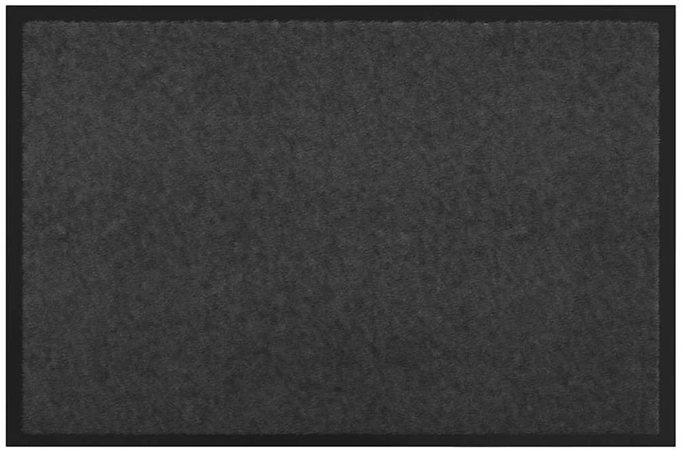 Durų kilimėlis Antracitas 60 x 40 x 1.2 cm Teddy Audinys