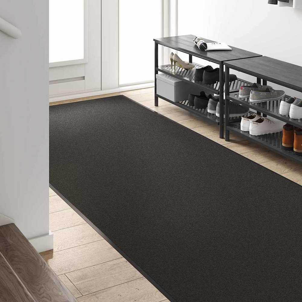 Durų kilimėlis Juoda 120 x 350 cm 100% poliamidas