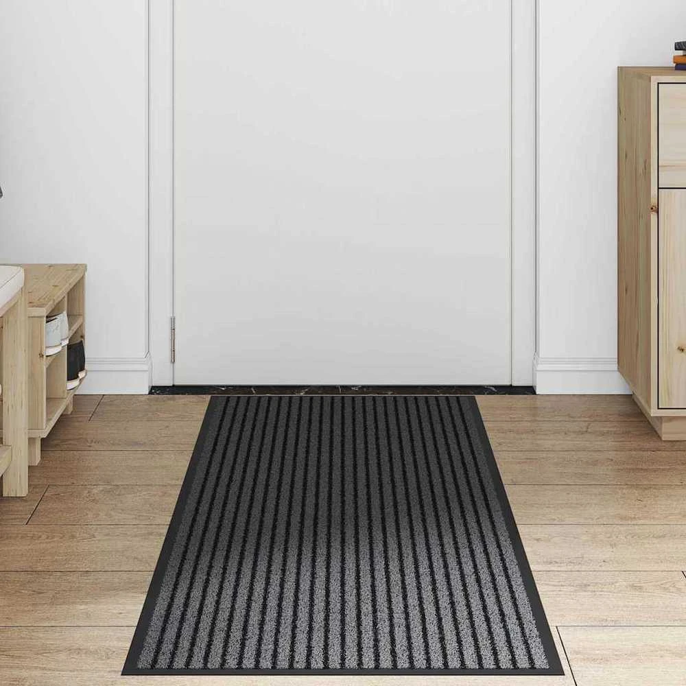 Durų kilimėlis Juoda 60 x 180 cm Polipropilenas