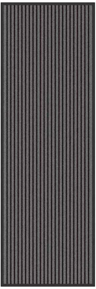 Durų kilimėlis Juoda 60 x 180 cm Polipropilenas