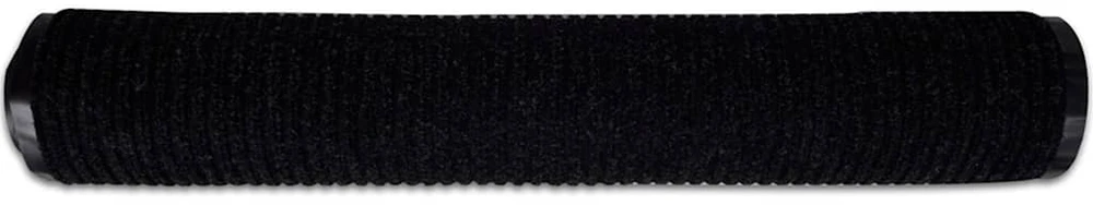 Durų kilimėlis, juodos spalvos, 117x220cm, PVC