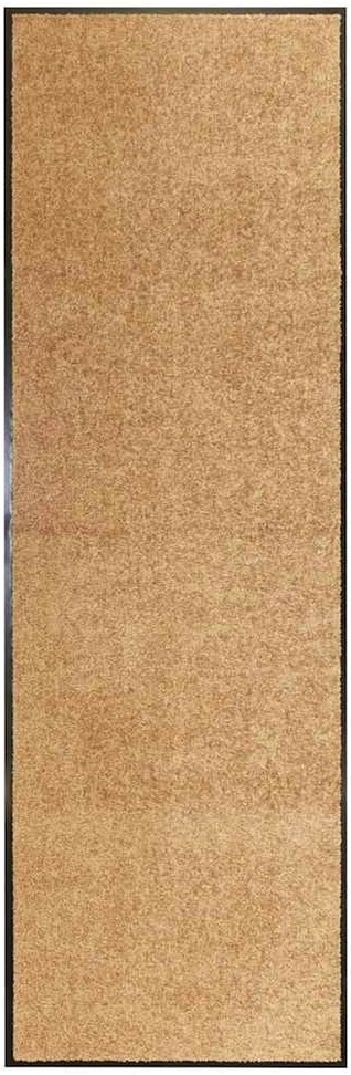 Durų kilimėlis, kreminės spalvos, 60x180cm, plaunamas