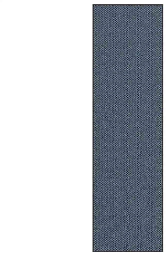 Durų kilimėlis, mėlynos spalvos, 115x400cm