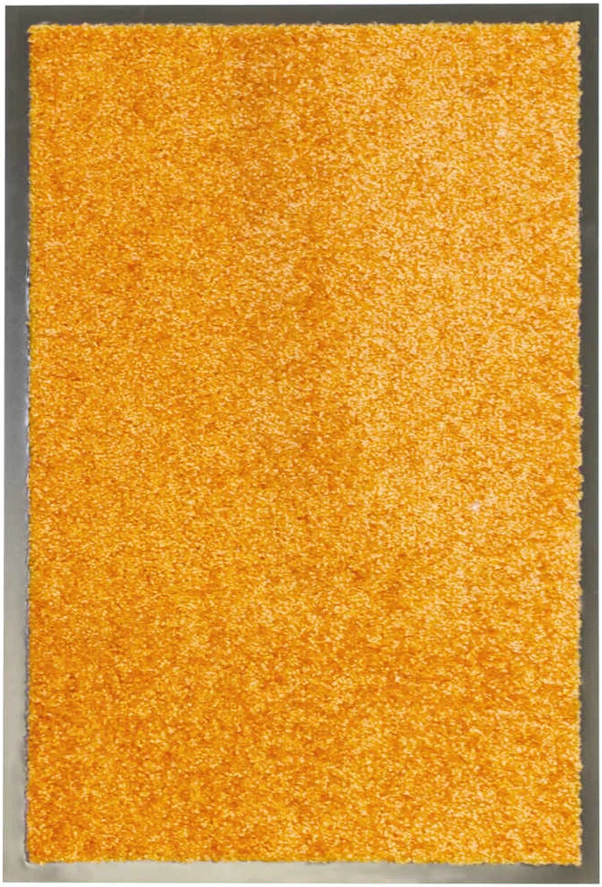 Durų kilimėlis, oranžinės spalvos, 40x60cm, plaunamas