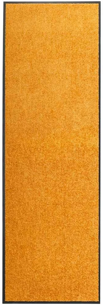 Durų kilimėlis, oranžinės spalvos, 60x180cm, plaunamas