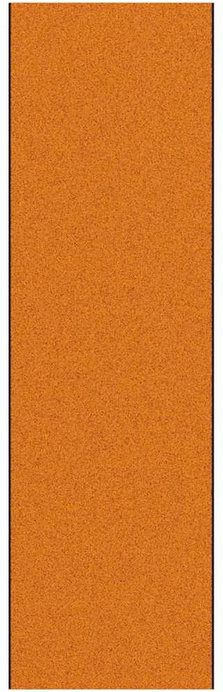 Durų kilimėlis Oranžinis ir Juodas 120 x 400 cm 100% poliamidas