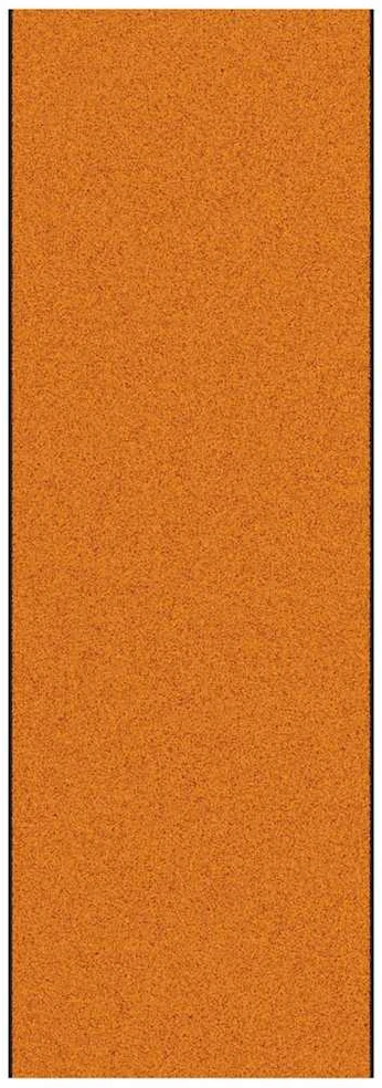 Durų kilimėlis Oranžinis ir Juodas 120 x 350 cm 100% poliamidas