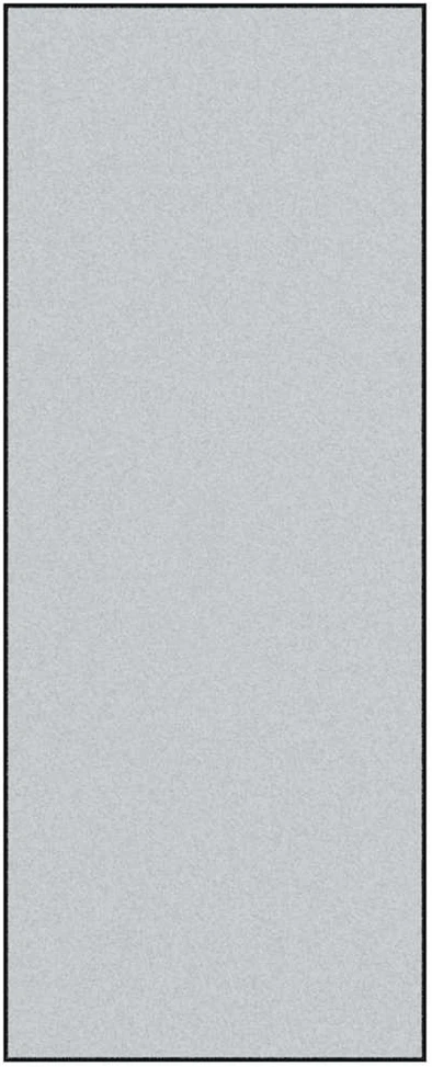 Durų kilimėlis Pilka ir juoda 120 x 300 cm 100% poliamidas