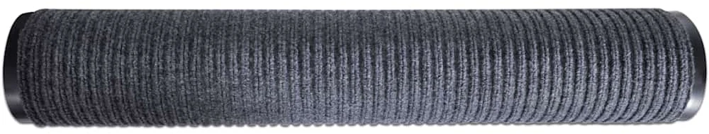 Pilkas PVC Durų Kilimėlis, 90 x 120 cm