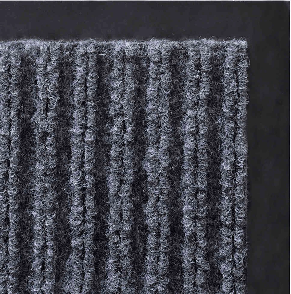 Pilkas PVC Durų Kilimėlis, 90 x 150 cm