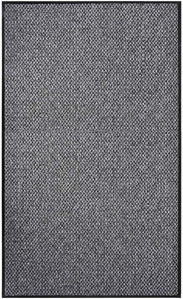 Durų kilimėlis, pilkos spalvos, 90x150cm