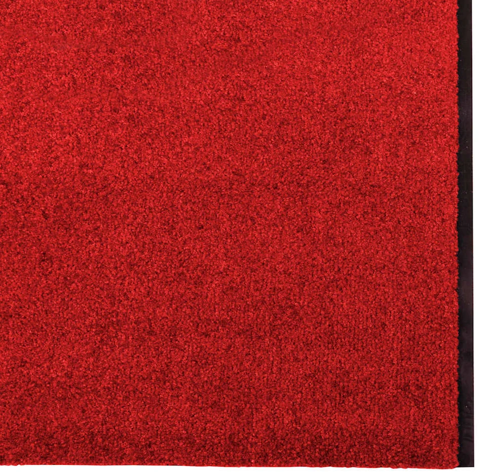 Durų kilimėlis Raudona ir Juoda 120 x 400 cm Poliamidas ir PVC