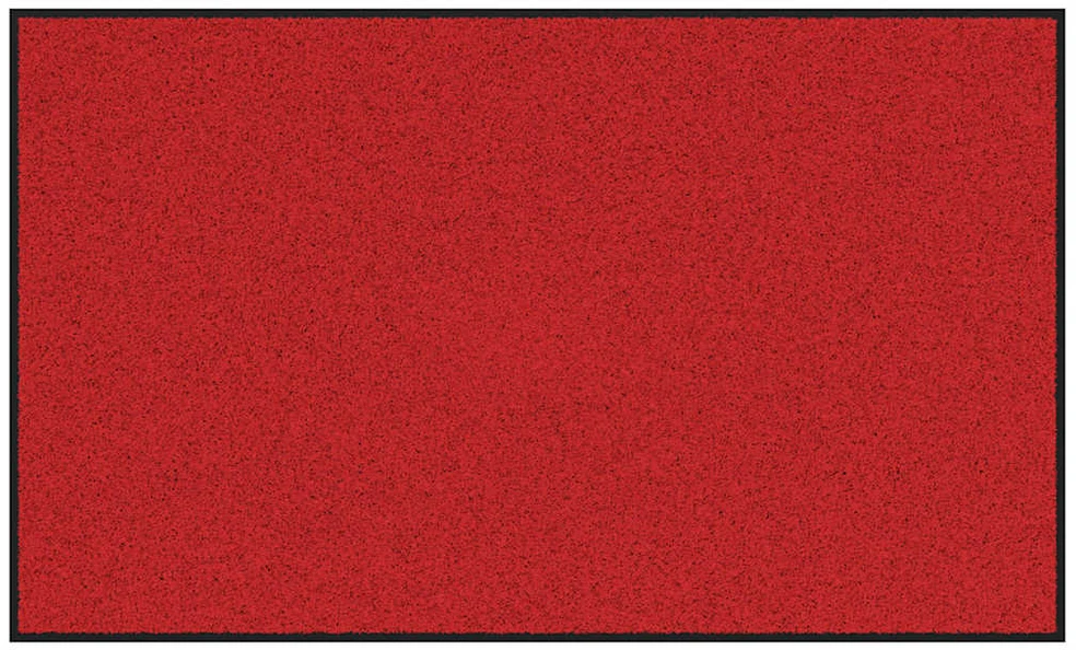 Durų kilimėlis Raudona ir Juoda 90 x 150 cm 100% poliamidas