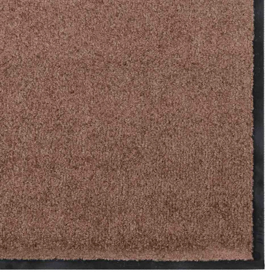 Durų kilimėlis Ruda ir juoda 120 x 180 cm 100% poliamidas