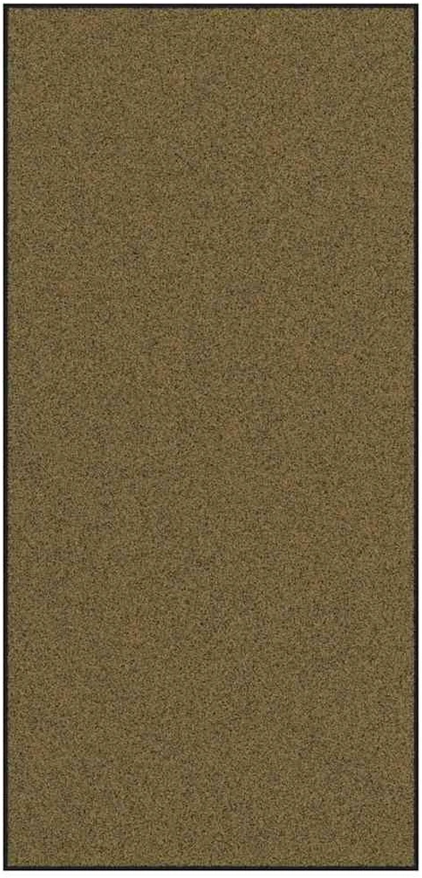 Durų kilimėlis Ruda ir juoda 120 x 250 cm 100% poliamidas