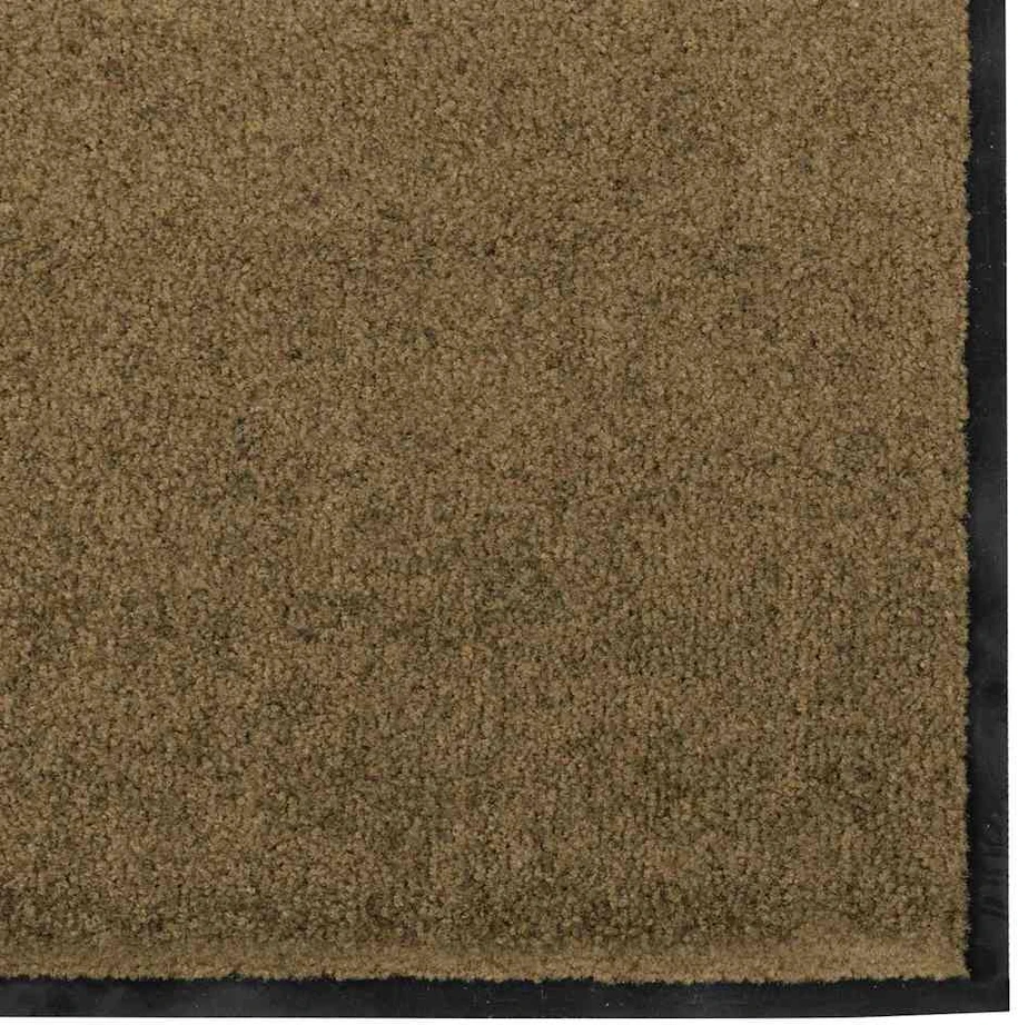 Durų kilimėlis Ruda ir juoda 120 x 300 cm 100% poliamidas
