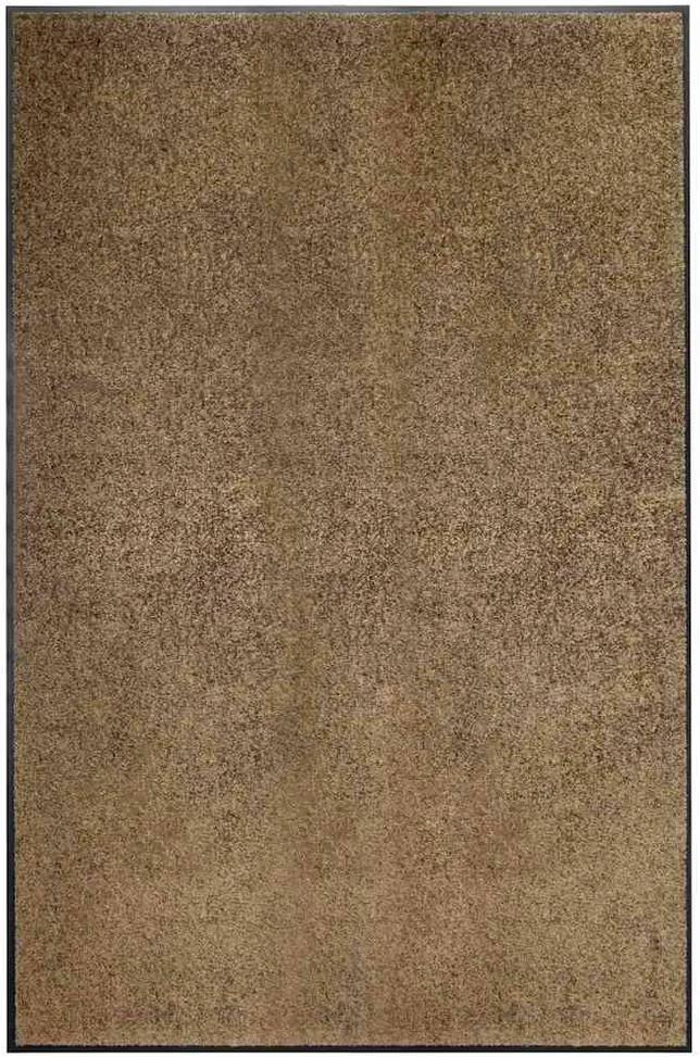 Durų kilimėlis, rudos spalvos, 120x180cm, plaunamas