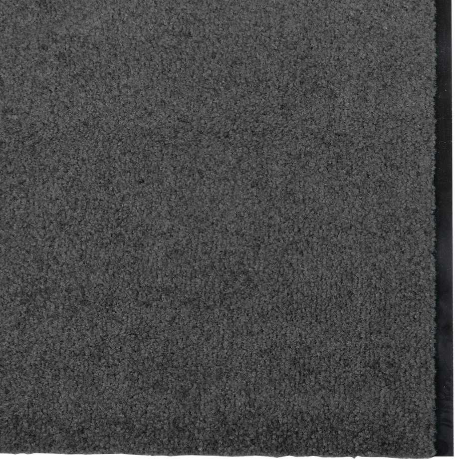 Durų kilimėlis Kita Antracito ir juoda 120 x 350 cm