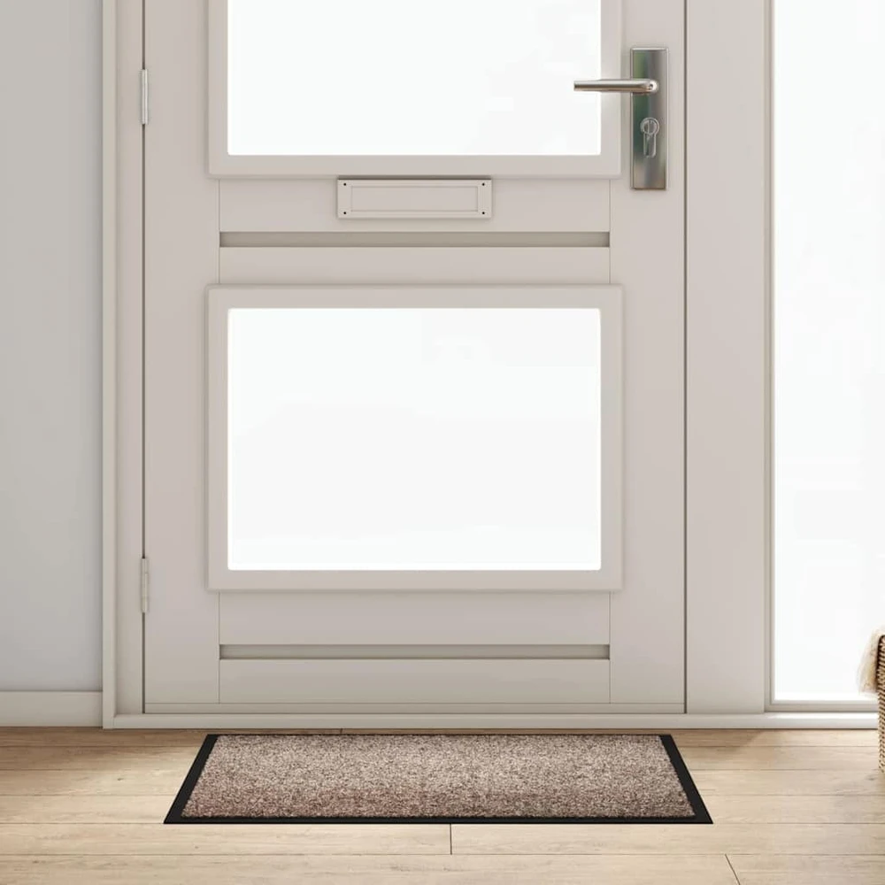 Durų kilimėlis Smėlio 60 x 80 x 1.2 cm Teddy Audinys