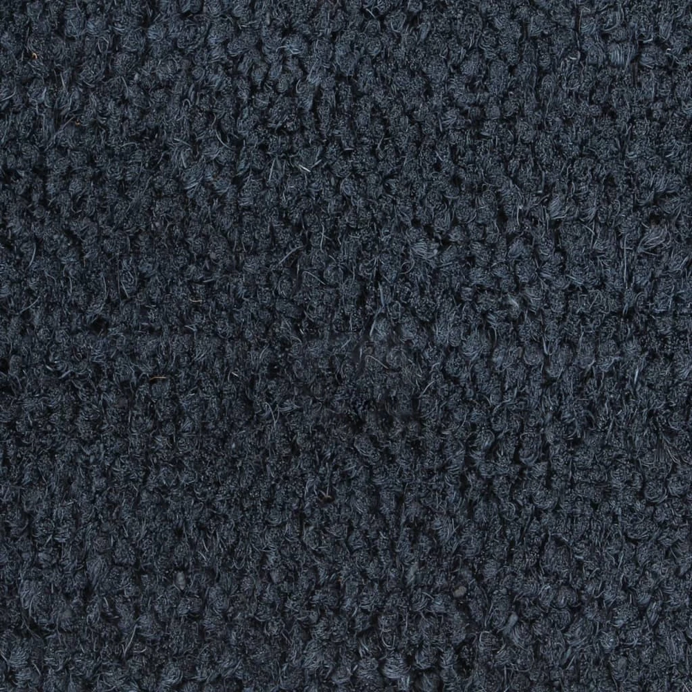 Durų kilimėlis, tamsiai pilkas, 40x60 cm, siūtas kokoso pluoštas