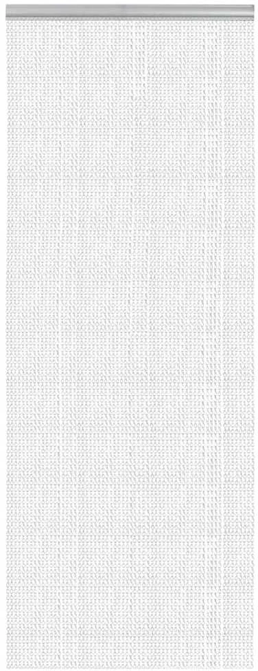 Durų uždanga nuo musių iš grandinėlių, 80x221cm, aliuminis