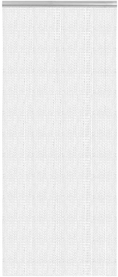 Durų uždanga nuo musių iš grandinėlių, 90x200cm, aliuminis