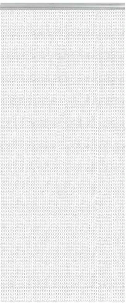 Durų uždanga nuo musių iš grandinėlių, 90x220cm, aliuminis