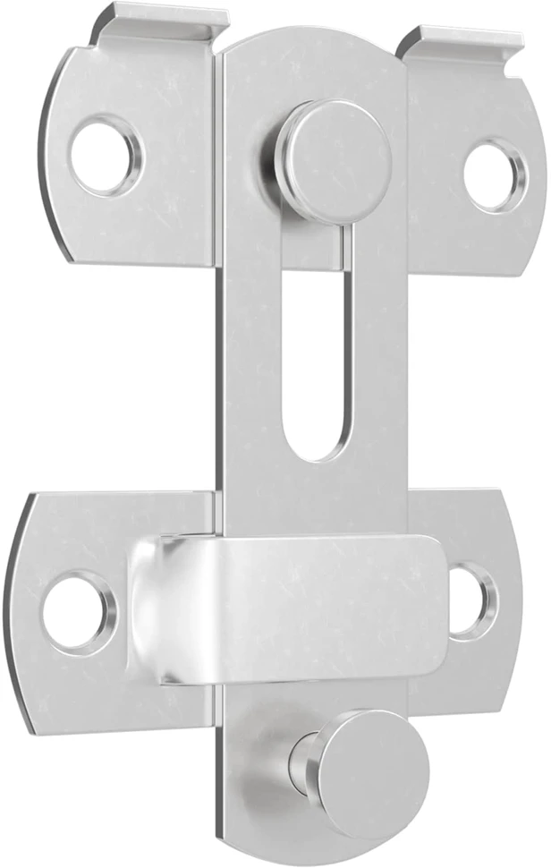 Durų užraktas 423 vnt. Sidabro 70 x 8 mm Plienas