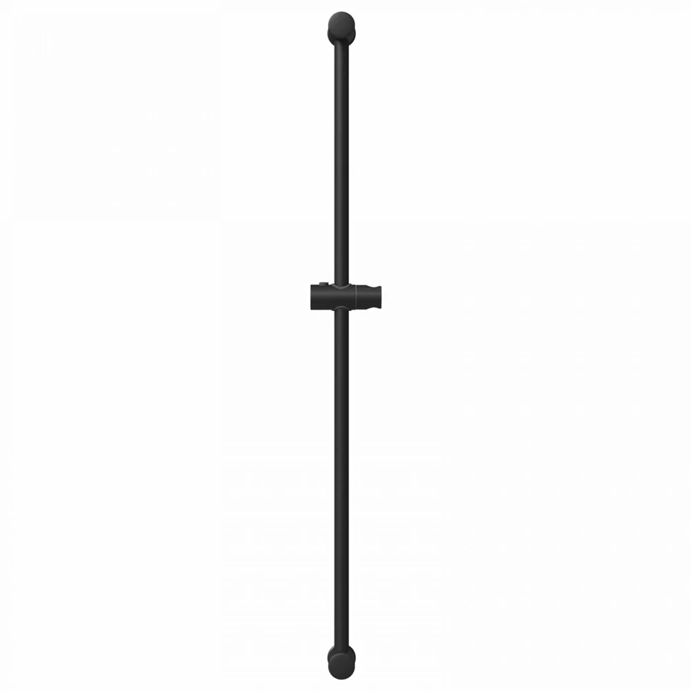 Dušo galvutės laikiklis Juoda 100 cm Nerūdijantis plienas