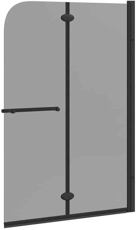 Dušo kabineto uždanga Juoda 95 x 140 cm