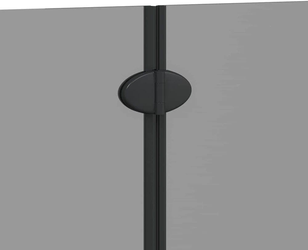 Dušo kabineto uždanga Juoda 130 x 138 cm