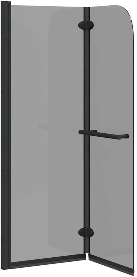 Dušo kabineto uždanga Juoda 95 x 140 cm